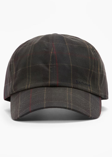 Barbour Caps Barbour haydon tartan cap - dark classic tartan