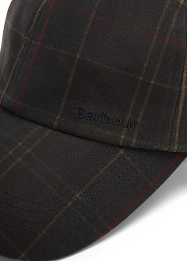 Barbour Caps Barbour haydon tartan cap - dark classic tartan