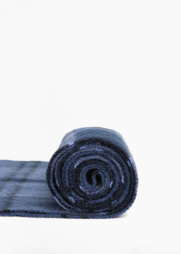 Barbour Schals Barbour mineral tartan wool cashmere scarf - midnight loch
