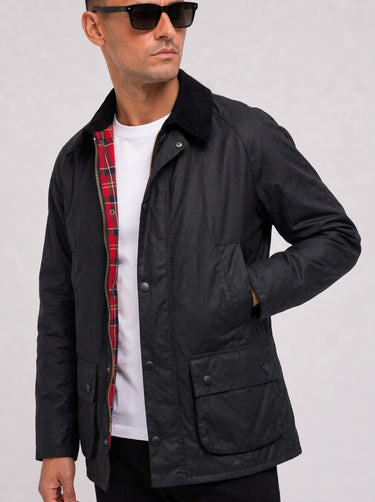 Barbour Jacken Barbour ashby wax jacket - black classic