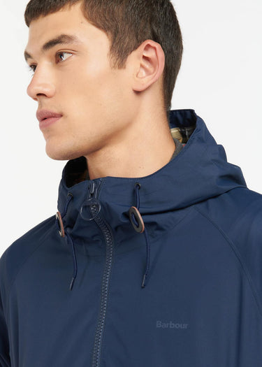 Barbour Jassen Hooded domus jacket - navy dress