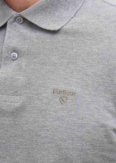 Barbour Polo's Lightweight sports polo - grey marl