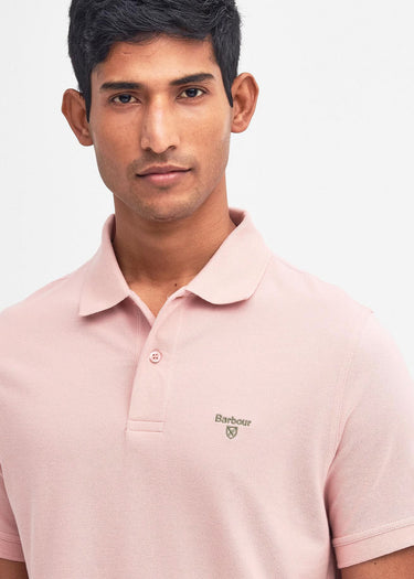 Barbour Polo's Lightweight sports polo - pink mist