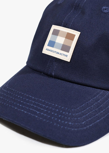 Aquascutum Petten Iconic Rubber patch Baseball cap OS