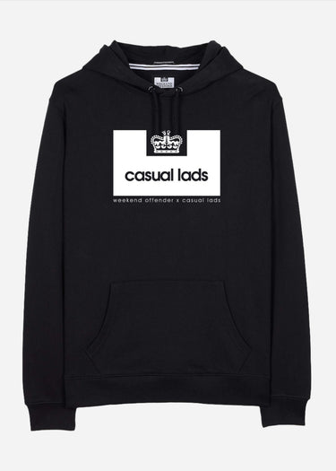 Weekend Offender Hoodies Casual Lads hoodie - black