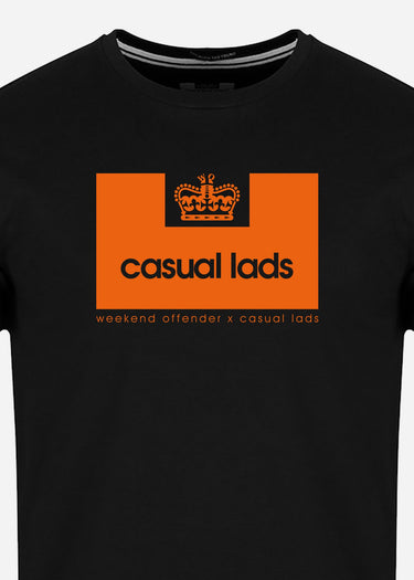Weekend Offender T-shirts Casual Lads X Weekend Offender Limited Edition Euro 2024