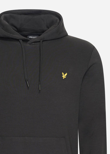 Lyle & Scott Hoodies Interlock hoodie - jet black