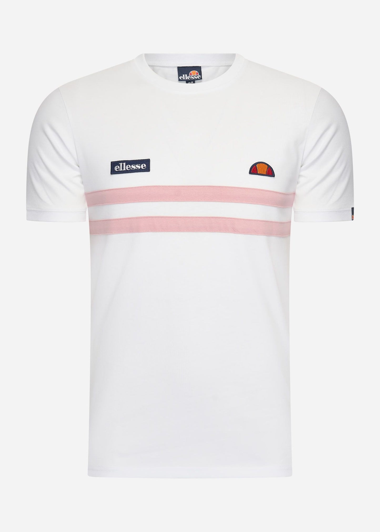 Ellesse T-shirts Venire tee - white light pink