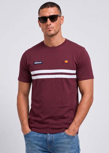 Ellesse T-shirts Venire tee - burgundy