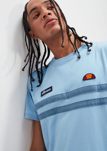 Ellesse T-shirts Venire tee - light blue dark blue