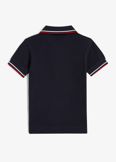 Fred Perry Polo's My first twin tipped fred perry shirt - navy snow white burnt red