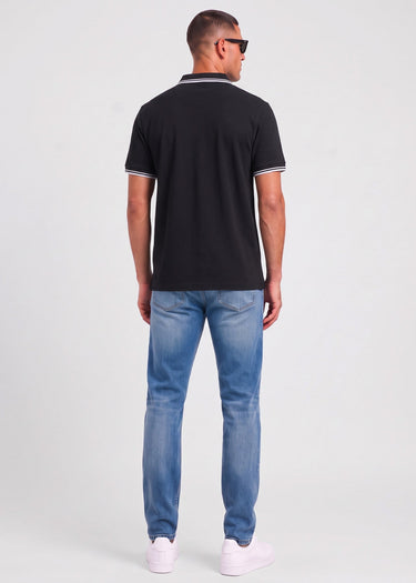 Fred Perry Polo's Twin tipped polo - black