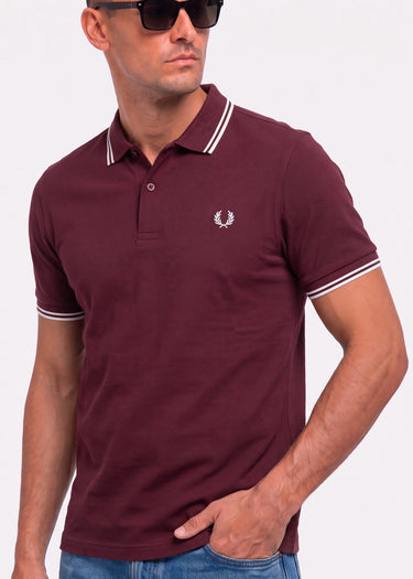 Twin tipped polo - oxblood - 5