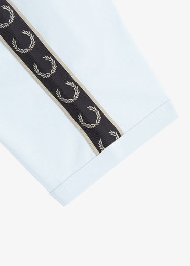 Fred Perry T-shirts Contrast tape ringer t-shirt - lightice wrmgrey