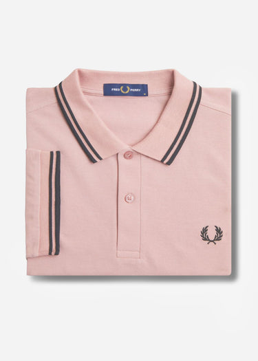 Fred Perry Polo's Twin tipped fred perry shirt - dusty rs pink black