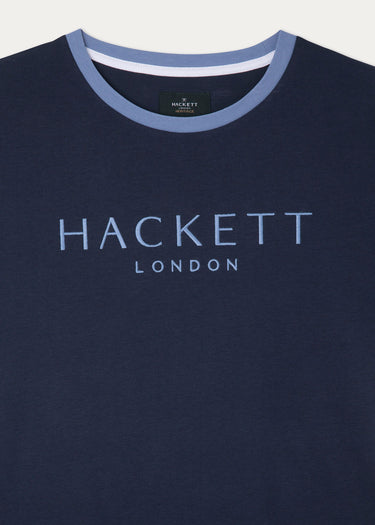 Hackett London T-shirts Heritage classic tee - navy