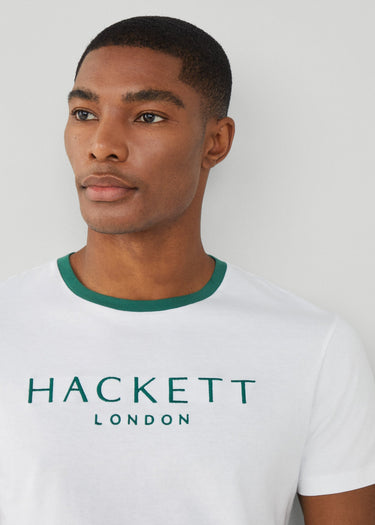 Hackett London T-shirts Heritage classic tee - white