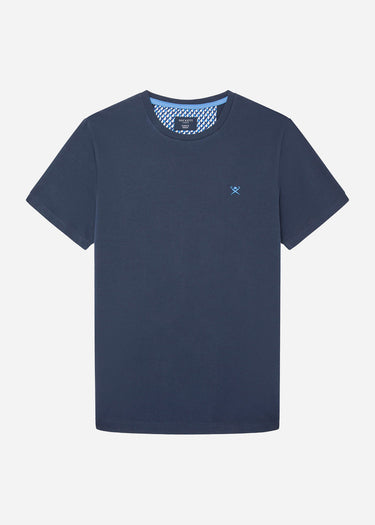 Hackett London T-shirts Swim trim logo tee - navy