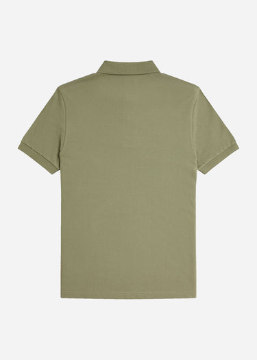 Fred Perry Polo's The fred perry shirt - olivmnt ngtgreen