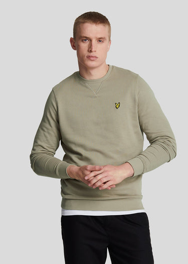 Lyle & Scott Truien Crew neck sweatshirt - sage uniform