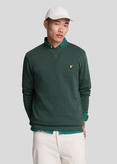 Lyle & Scott Truien Crew neck sweatshirt - argyle teal