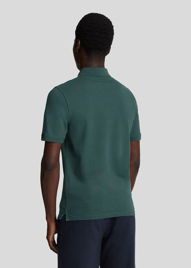 Lyle & Scott Polo's Plain polo shirt - argyle teal