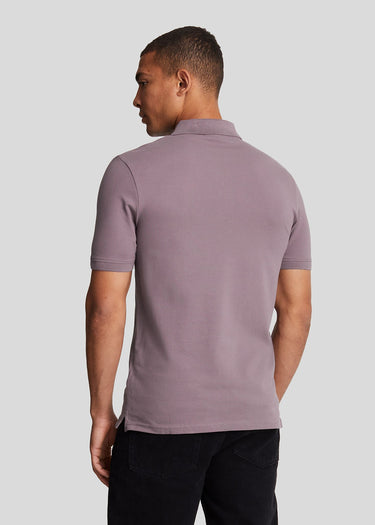 Lyle & Scott Polo's Plain polo shirt - highland mauve