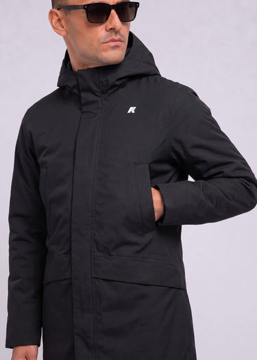 K-Way Jassen Jarno twill marmotta - black p blue a