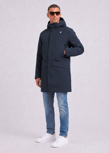K-Way Jassen Jarno twill marmotta - blue d blue a