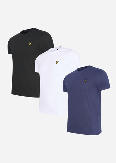 Lyle & Scott T-shirts Lyle and Scott 3 Pack crewneck t-shirts