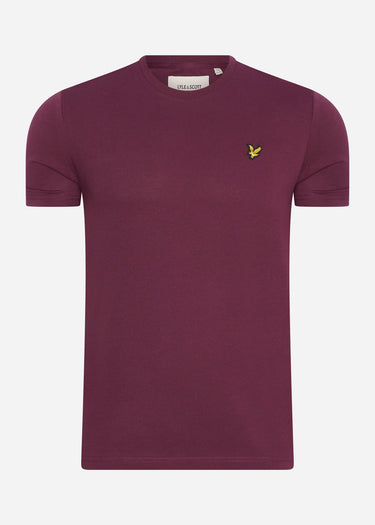 Lyle & Scott T-shirts 3 pack t-shirt - Burgundy - Navy - Light Grey Marl