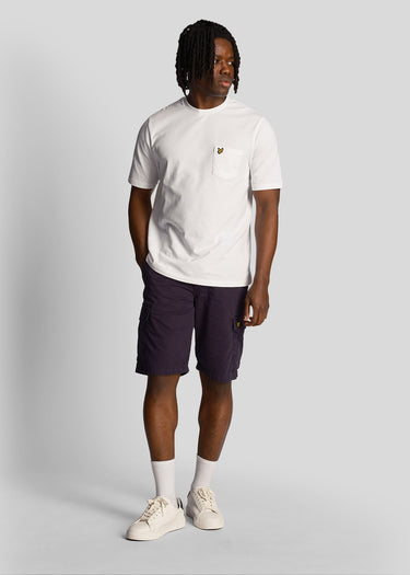 Lyle & Scott Korte Broeken Bestseller Wembley cargo short - dark navy