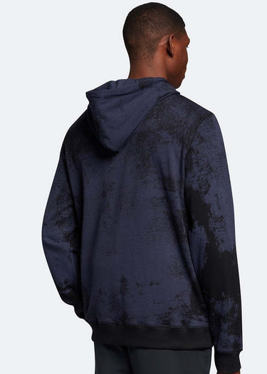 Lyle & Scott Hoodies Erosion print hoodie - navy
