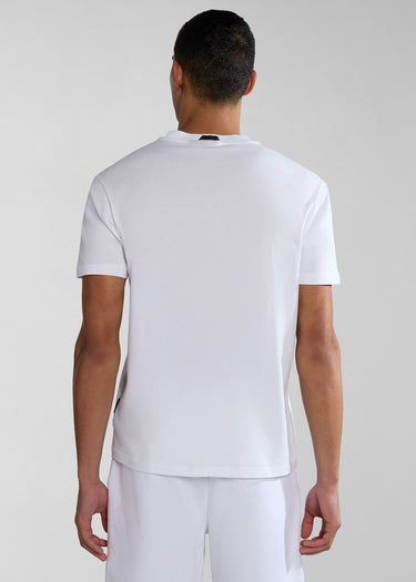 Napapijri T-shirts Bollo t-shirt - bright white
