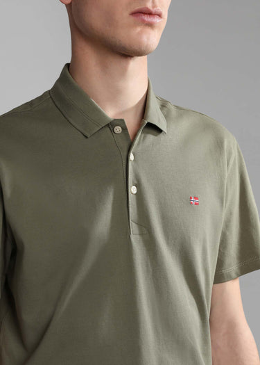 Napapijri Polo's Ealis ss sum - green lichen