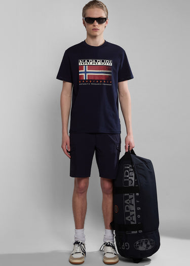 Napapijri T-shirts Kreis t-shirt - blue marine