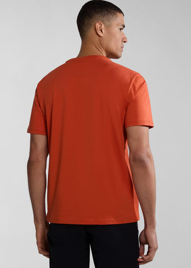 Napapijri T-shirts Salis ss sum t-shirt - orange burnt