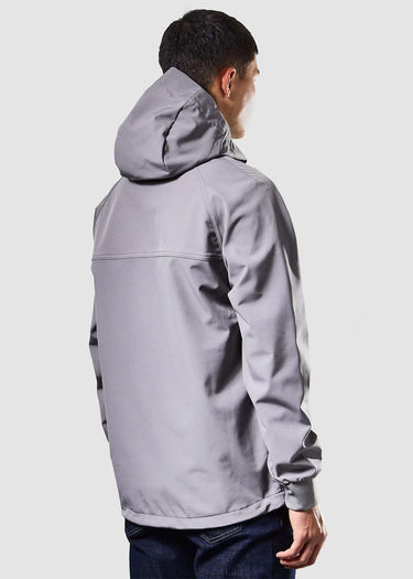Weekend Offender Jassen Stipe softshell jacket - light grey