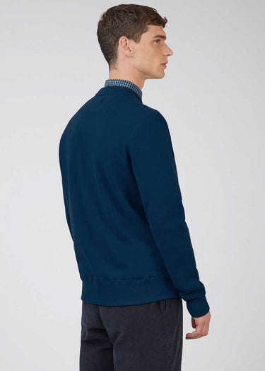 Ben Sherman Truien B logo crew - marine