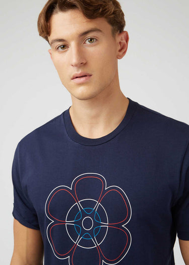 Ben Sherman T-shirts 60th anniversary tee - marine