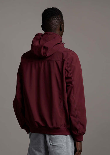 Lyle & Scott Jassen Softshell jacket - burgundy