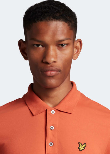 Lyle & Scott Polo's Plain polo shirt - victory orange