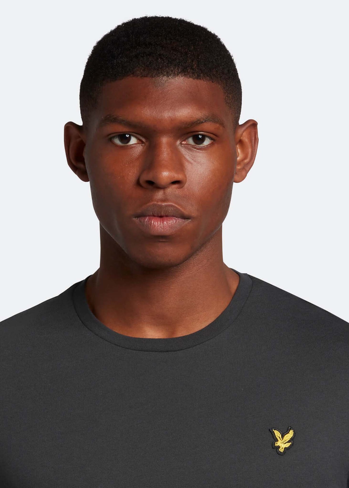 Lyle & Scott T-shirts Plain t-shirt - gunmetal
