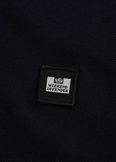 Weekend Offender Longsleeve Polo's Tavarez - navy