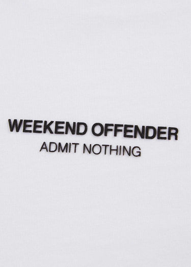 Weekend Offender T-shirts WO tee - white