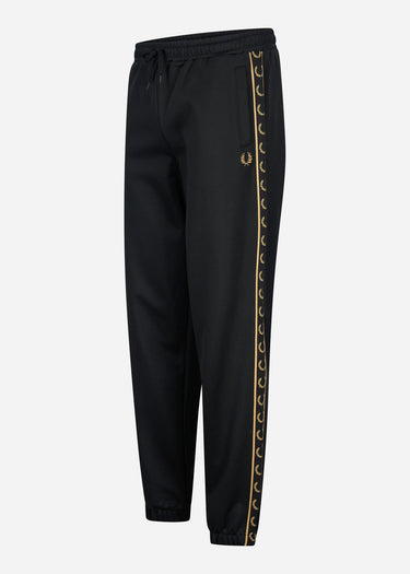 Fred Perry Joggingbroeken Seasonal taped track pant - black gold
