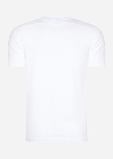 MA.Strum T-shirts SS icon tee - optic white