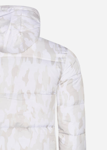 Ellesse Jassen Leol padded jacket - off white