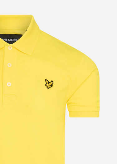 Lyle & Scott Polo's Plain polo shirt - buttercup yellow