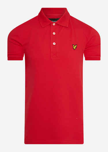 Lyle & Scott Polo's Plain polo shirt - gala red